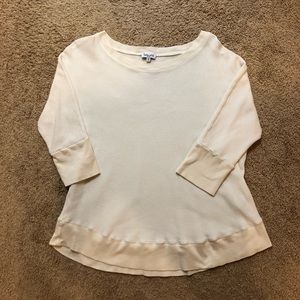 EUC • “Splendid” brand Waffle Top • 3/4 Sleeve